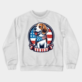 BEAGLE FLAG Crewneck Sweatshirt